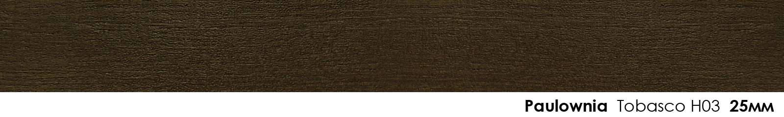 25mm Paulownia Tobasco H03